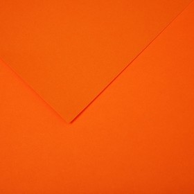 Бумага цветная CANSON Iris Vivaldi, 21 х 29.7 см, 1 лист, №08 Оранжевый мандарин, 240 г/м2