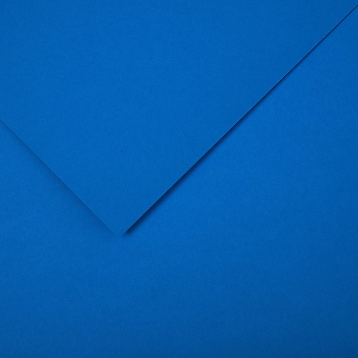Бумага цветная CANSON Iris Vivaldi, 21 х 29.7 см, 1 лист, №21 Синий, 240 г/м2