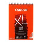 Альбом на спирали для графики CANSON XL Croquis, 21 х 29.7 см, 120 листов, Легкое зерно, Слоновая кость, 90 г/м2 - фото 7008391