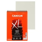 Альбом на спирали для графики CANSON XL Croquis, 14.8 х 21 см, 60 листов, легкое зерно, Слоновая кость, 90 г/м2 - фото 10692534