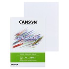 Альбом для графики CANSON Graduate Drawing, А4, 30 листов, на склейке, 160 г/м2 - фото 10692546