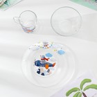 Набор стеклянной детской посуды «Авиаторы», 3 предмета - Фото 2