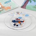 Набор стеклянной детской посуды «Авиаторы», 3 предмета, МИКС - фото 4386146