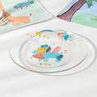 Набор стеклянной детской посуды «Принцессы», 3 предмета - фото 4386151