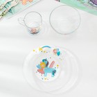 Набор стеклянной детской посуды «Принцессы», 3 предмета - Фото 5