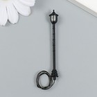 Декор для творчества пластик "Уличный фонарь" 6 см (комплект 3 шт) - фото 22405640