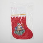 Мешок - носок для подарков «Дед Мороз» - Фото 3