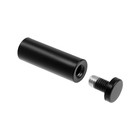 Дистанционный держатель для табличек, 19×60 мм, черный, набор 6 шт. - Фото 5