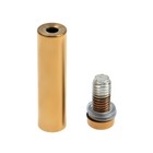 Дистанционный держатель для табличек, 12×50 мм, цвет золото, набор 10 шт. - Фото 2