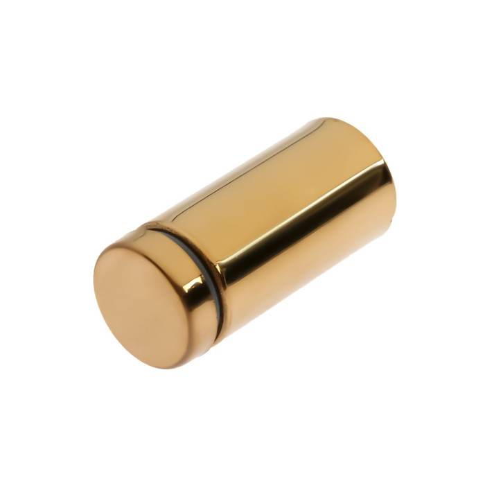Дистанционный держатель для табличек, 19х40 мм, цвет золото, набор 6 шт.