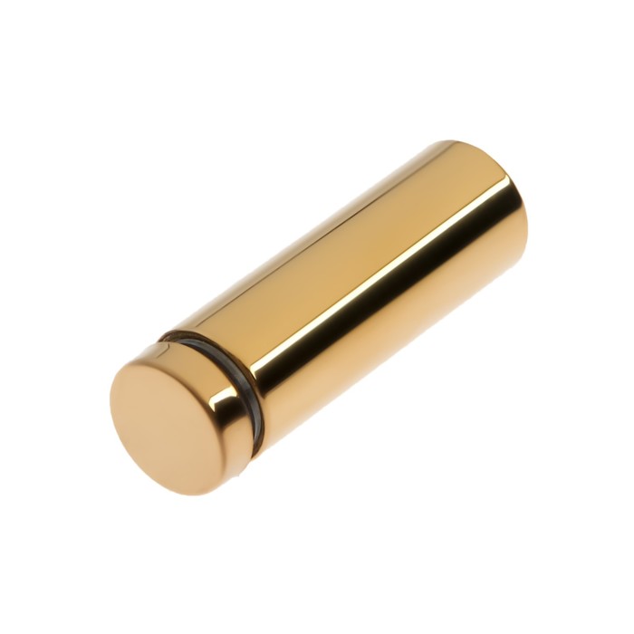 Дистанционный держатель для табличек, 16х50 мм, цвет золото,набор 6 шт.