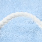 Полотенце кухонное Доляна "Олень", цв. голубой 30*30 см 270гр/м2 - Фото 4