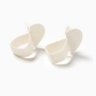 Набор декоративных колец для салфеток «Сердечки» 2 шт., d=5 см, 100% п/э, фетр - Фото 2