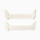 Набор декоративных новогодних колец для салфеток «Крылья», 2 штуки, d=5 см, 100% п/э, фетр - Фото 2