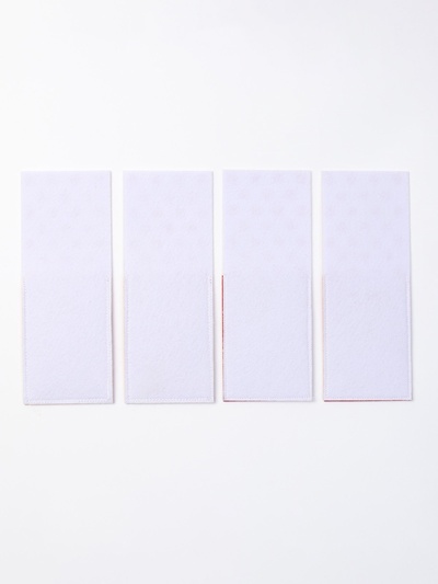 Набор конвертов для столовых предметов «Доляна. Время чудес», 4 шт., красный