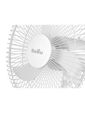 Вентилятор Ballu BFF-806, напольный, 40 Вт, d=34 см, 3 скорости, 1 режим, белый