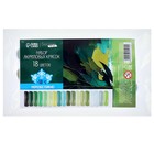 Набор акриловых красок «Зелень», 18 цветов - Фото 3