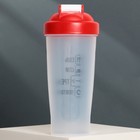 Шейкер пластиковый «Ешь, спи, трень», 700 мл - Фото 3