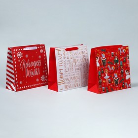 Набор пакетов ламинированных «Снежного Нового года»