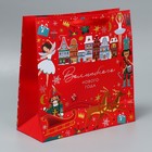 Набор пакетов ламинированных «Снежного Нового года» - фото 61034074