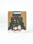 Набор пакетов крафтовых «Новогоднее поздравление» 9301267