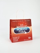 Набор пакетов крафтовых «Новогодний праздник» - фото 61034120