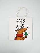 Набор пакетов крафтовых «Новогодний праздник» - фото 61034111