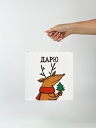 Набор пакетов крафтовых «Новогодний праздник» - фото 61034113