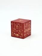 Свеча ароматическая новогодняя «Зима - волшебное время», аромат лесные ягоды, 5×5.5×5.5 см - фото 809442587