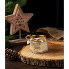 Свеча новогодняя в банке «Зима - волшебное время», аромат ваниль, 5×5.5×5.5 см - фото 61034138