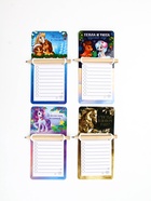 Магниты с блоком для записи и карандашом «Исполнения желаний», набор 4 шт. - Фото 2