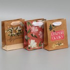 Набор подарочных пакетов «Ты совершенна», 12 × 15 × 5.5 см 9503515