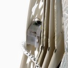 Новогоднее ёлочное украшение звезда с гирляндой «Космическое небо», 45×45 см, модель G-12 - фото 47162524