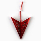 Новогоднее ёлочное украшение звезда с гирляндой «Бой курантов», 45×45 см, модель G-15 - фото 47162544