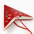 Новогоднее ёлочное украшение звезда с гирляндой «Бой курантов», 45×45 см, модель G-15 - фото 47162545