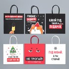 Набор новогодних пакетов «Это на Новый год» - фото 805723309