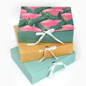 Набор подарочных коробок, 3 шт,  31 × 24,5 × 9 см
