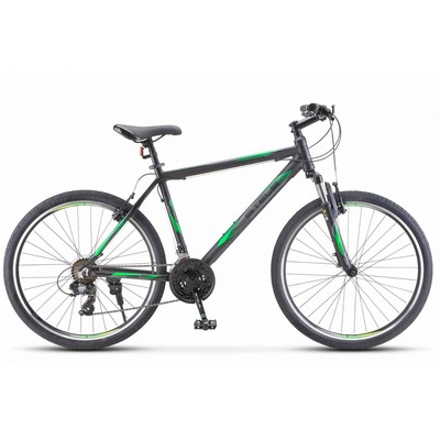 Велосипед 26" Stels Navigator-620 V, K010, цвет матово-черный, размер 17”