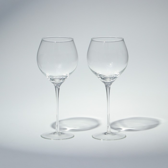 Набор бокалов для вина Red wine glass set, стеклянный, 250 мл, 2 шт - Фото 1