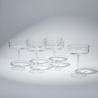 Набор бокалов для шампанского «Блеск», стеклянный, 240 мл, 6 шт - фото 5985216