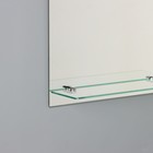 Зеркало в ванную комнату с полкой, прямоугольное, 35×50 см - Фото 3
