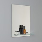 Зеркало в ванную комнату с полкой, прямоугольное, 35×50 см - Фото 5