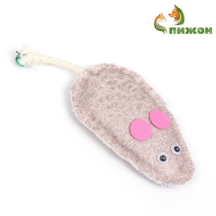 

Игрушка для кошек "Мышь" 7,5 см, микс цветов