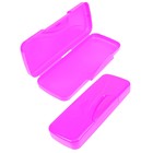 Пенал-футляр Calligrata «Фонарики», 70×205×30 мм, непрозрачный, пластиковый, неоновый МИКС - Фото 4