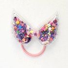 Резинка для волос с шейкером новогодняя «Самой нежной», d = 5 см - Фото 4