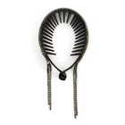 Заколка для волос со стразами «Present for you», 12.5 х 7 х 1.5 см - Фото 4