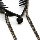 Заколка для волос со стразами «Present for you», 12.5 х 7 х 1.5 см - Фото 6