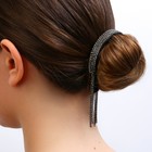 Заколка для волос со стразами «Present for you», 12.5 х 7 х 1.5 см - Фото 8