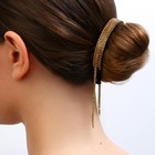 Заколка для волос со стразами «Ты прекрасна», 12.5 х 7 х 1.5 см - Фото 9