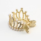 Зажим для волос со стразами «Queen», 3,5 х 4,5 х 3 см - Фото 5